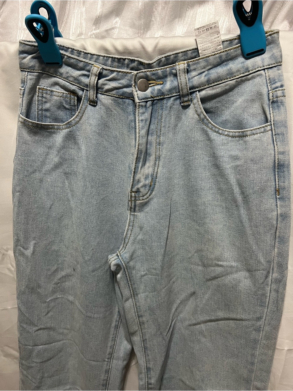 SHEIN Light Blue Relaxed women Denim Jeans